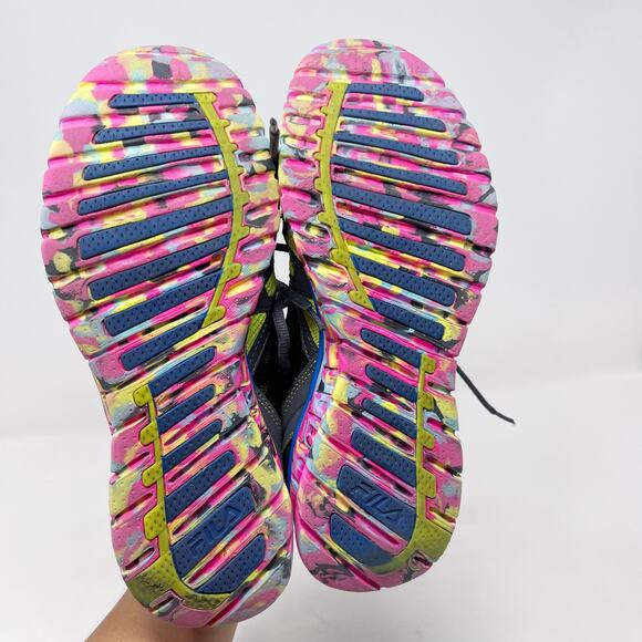 FILA Womens 7 Shadow Sprinter Running Shoes Sneakers Training Athletic Pink Gray - Picture 11 of 11